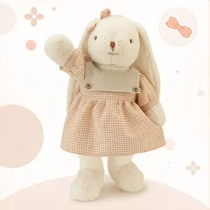Cute Lily Rabbit Plush Toy, Large Long-Eared Lop-Eared Rabbit Stuffed Doll, Huggable Baby Doll mini