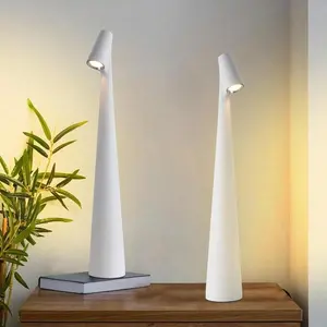 Black Set of  Cordless Table Lamps Rechargeable Battery Operated Lamp Touch,Waterproof Desk Lights for Reading,Bedroom, Living Room,Nightstand,3 Levels Brightness