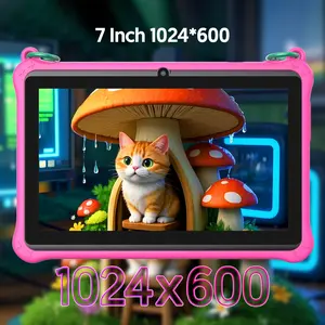 7-Inch Tablet, 32GB Storage, 4GB RAM, Android 13, 1024x600 IPS Display, Eye Protection, Parental Control, Educational Apps, Learning Tablet