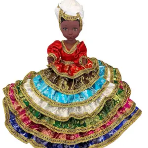 Muneca de 7 Potencia/Colores Oya Yansa Santeria Egun Palo Religious Decor Ornaments