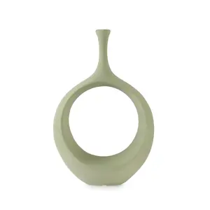 Stoneware Textured Vase Handmade