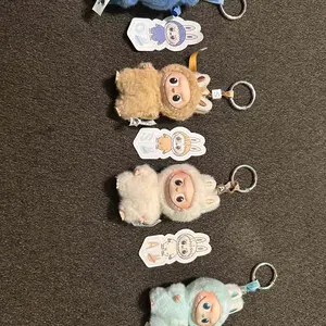 THE MONSTERS Pin for Love Series-Vinyl Plush Pendant Blind Box Keychain figurine collectibles