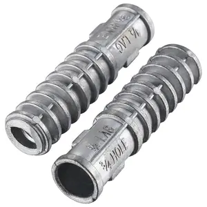 (30pcs) 5/16 * /4 Lag Shield Anchor Long Zinc Alloy  Concrete Anchors, Zinc Alloy Masonry Anchors Hole