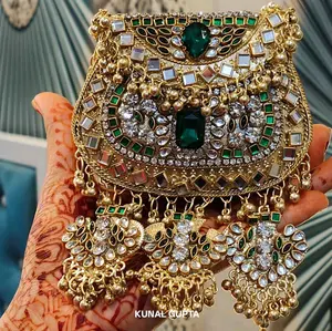 Mini Kundan Jhumka Clutch