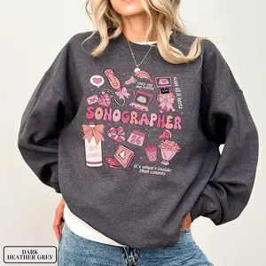 Valentines Sweatshirt for Ultrasound Tech, Valentines Sonographer Sweatshirt, Sonographer Sweatshirt, Ultrasound Tech Crewneck Sweatshirt