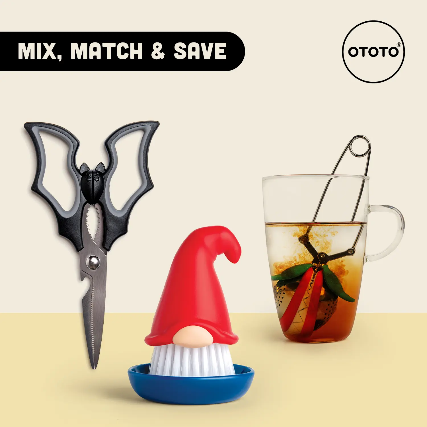 Elizabat + Beardy + Tea Trap