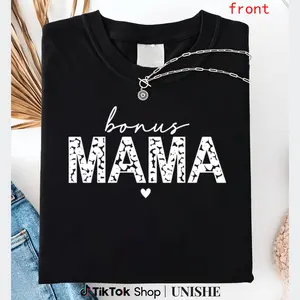 Step Mom Love Shirt – Bonus Mama T-Shirt Perfect for Mother’s Day