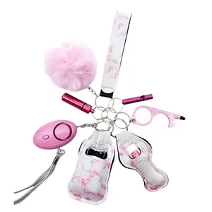 Light Pink | PomPom Keychain Set