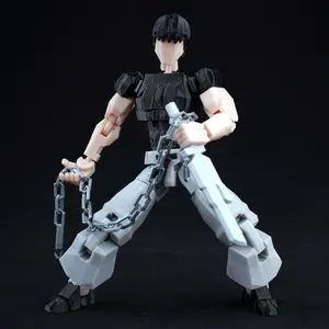 3D Printed Toys Jujutsu Kaisen Action Figures Toji Fushiguro Multi-Jointed Poseable Movable Shapeshift Dummy 13 Anime Model Kids