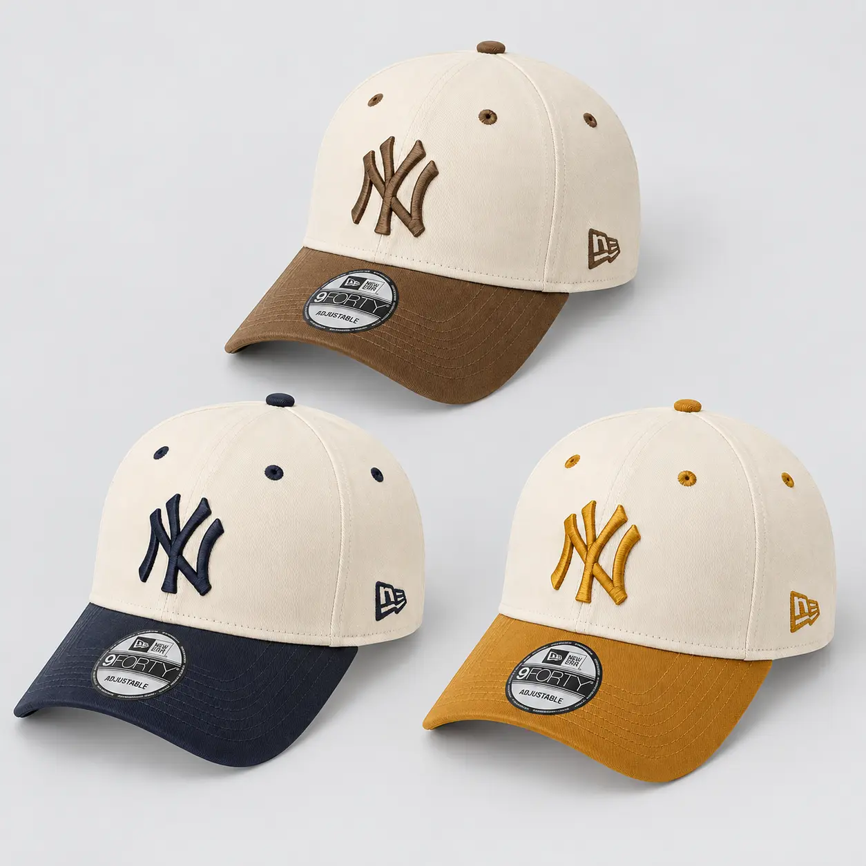 New Era NY Yankees MLB Strapback 9Forty Hat - Casual Weekend Outdoor Cap