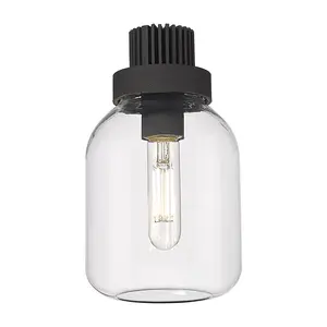Downtown Urban Glass Cylinder Shade