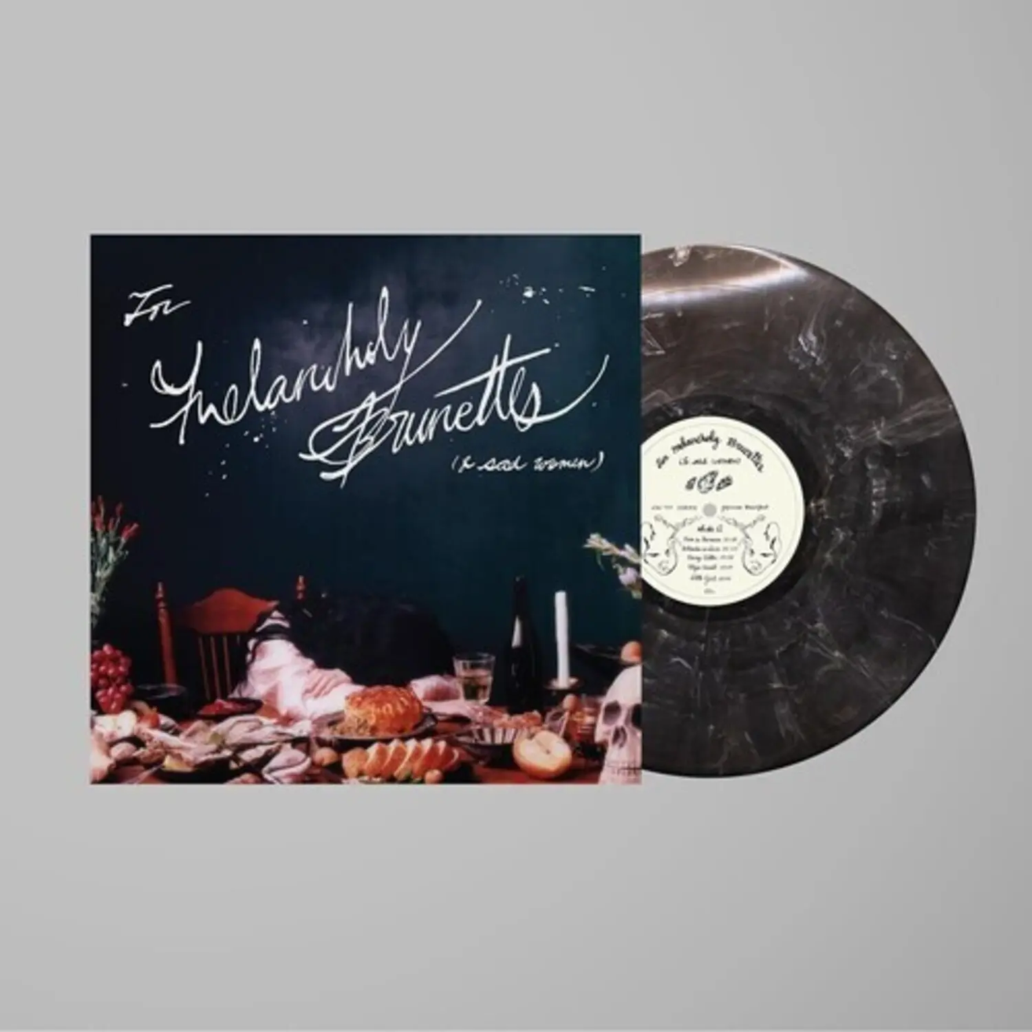 Japanese Breakfast Rock LP Record - For Melancholy Brunettes & Sad Women - Frosted Shadow, Colored Vinyl, Explicit, Dead Oceans [VINYL RECORD]