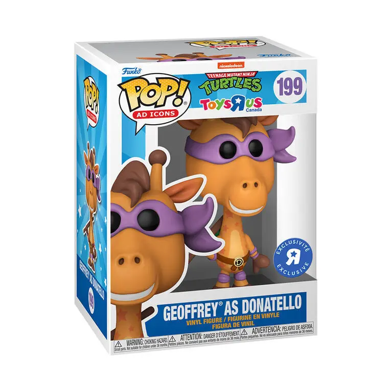 Funko Pop Vinyl Figure Teenage Mutant Ninja Turtles Geoffrey As Donatello 199
