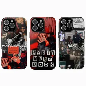 PartyNextDoor Collage Phone Case Compatible with iPhone 11, 12, 13, 14, 15, 16, 17 & Samsung S22 S23 S24 S25 – check our available sizes
