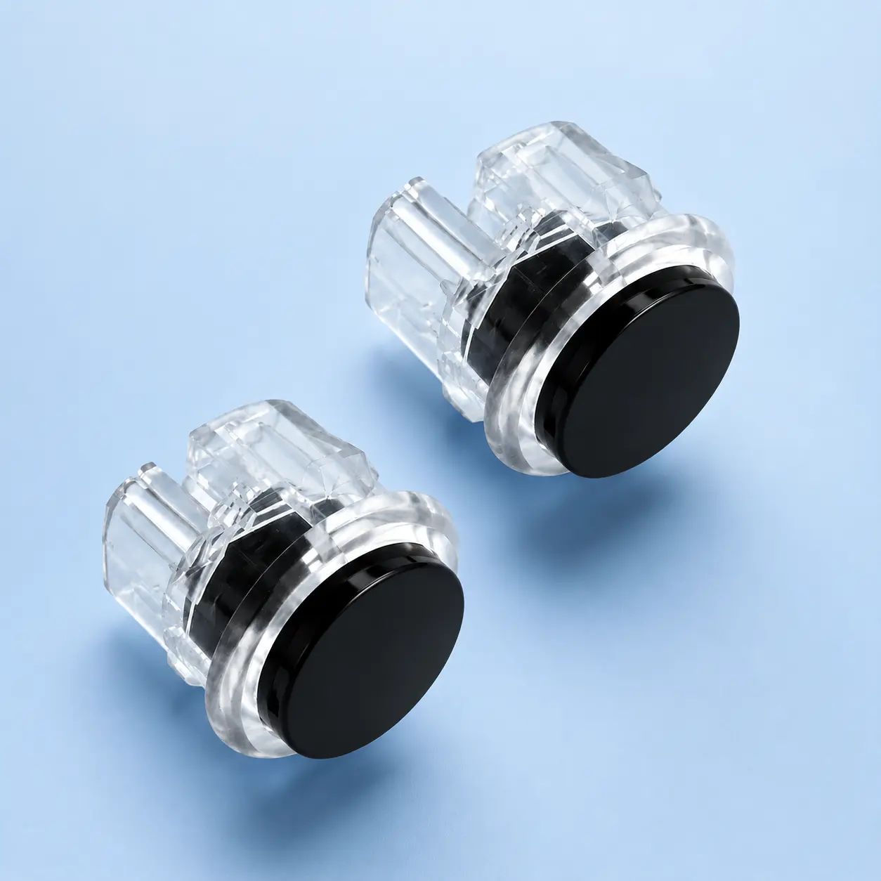 Transparent Arcade Push Button Switch for Trading Card Accessories & Collectibles