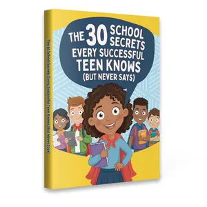 The 30 School Secrets Every Successful Teen Knows – Study Skills and Life Skills Book for Teens and Tweens to Study Smarter, Stay Motivated, Build Confidence, Manage Time, Beat Procrastination, Handle Stress
