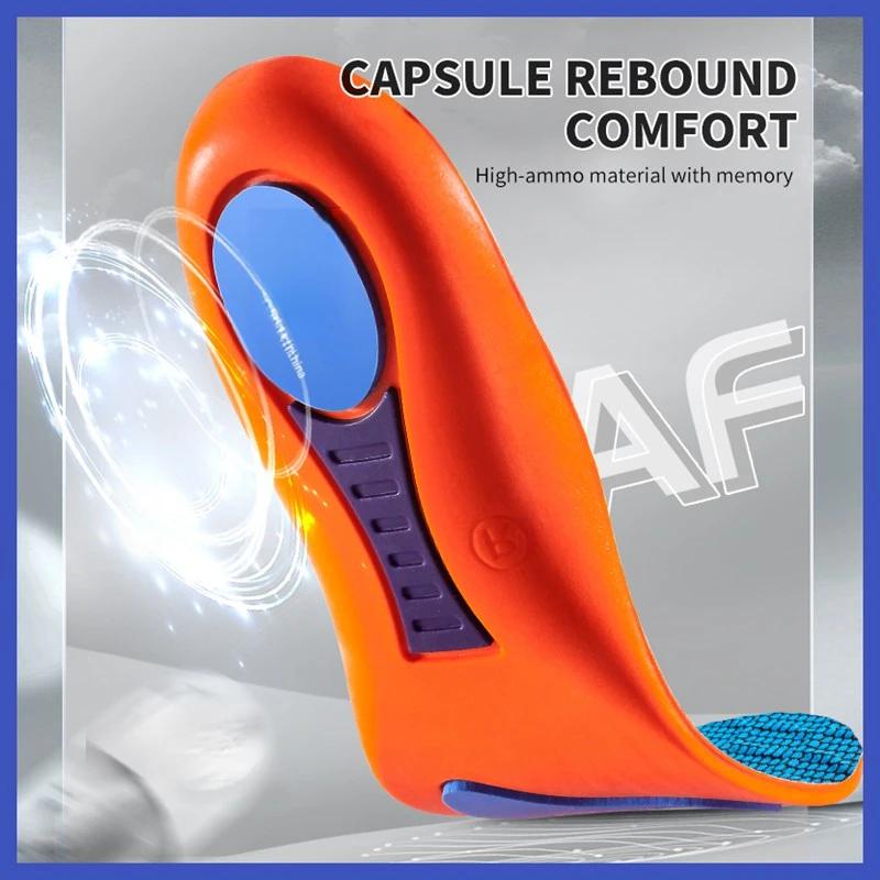 Orthopedic Insoles for Shoes Men Women Brand Arch Support Air Insole for Feet Shock-absorbing Baskets Sport Running Shoe insole