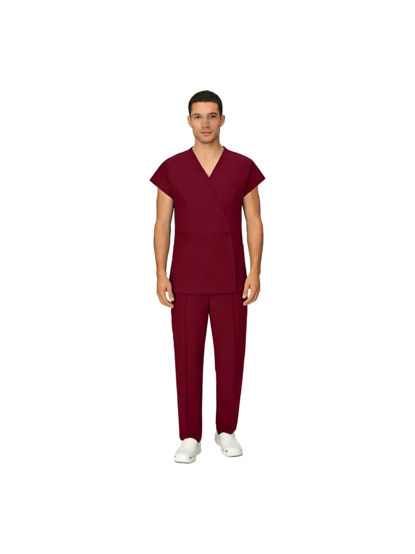 Practical Breathable Elastic Doctor Scrubs Set Unisex Comfortable Workwear Work Uniform For Pet Shop And Hospital Staff