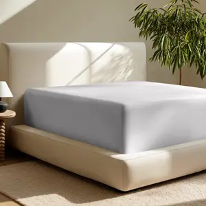Bare Home Microfiber 24 Inch Pocket Fitted Sheet