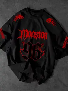 Round Neck Short Sleeve Fitted T-Shirt with Graphic Print, Casual Fashion Top for All Seasons, Soft and Comfortable Wear for Everyday and Events