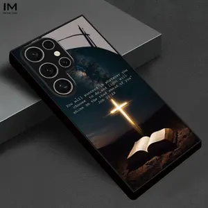 This High-Quality Glass Phone Cover Showcases a 2D Design Influenced by Biblical Light, Samsung Galaxy S26 S25 S24 S23 S22Pro S21 S20 Fe Plus Ultra Pro A56 A55 A54 A53 A52 A51 A36 A35 A34 A32 A26 A25 A24 A23 A16 A15 A14 A06 A05 A03s