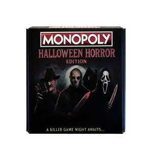 Monopoly Halloween Horror & Ozzy Limited Edition Board Game – Collector’s Edition Family Party Game, Dark Theme Strategy Game for Adults & Teens
