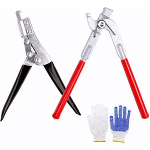 Radiator Repair Pliers Tool Set, Car Radiators Opening Tab Lifter and Closing Header Tool for Radiator Tank Repair and Maintenance on Cars and Trucks