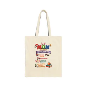 Mom Master of Multiple Identities Tote Bag | Christmas mom, holiday teacher, book lover