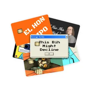 Funny Credit Card Skin - Custom Card Skins - Vinyl Sticker Cover