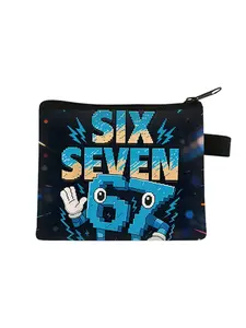 Digital Print Zipper Wallet, Durable Material, Small Thin Design, Portable for Daily Use or Outdoors, Best Gift for 67 Enthusiasts