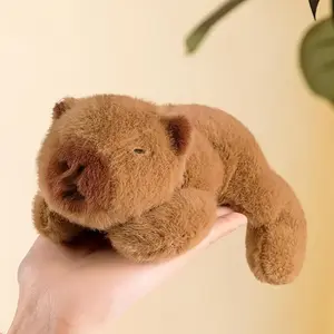 Palm Treasure Lying Capybara Plush Toy Doll