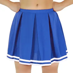 Womens Knit Pleat Cheerlearding Uniform Skirt