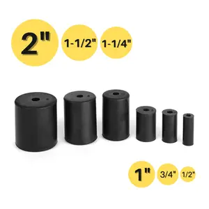 Jet Swet Rubber Gasket Replacement Parts for 1/2", 3/4", 1", 1-1/4", 1-1/2", and 2" Jet Swet Tools (6 gaskets) - Part 6751