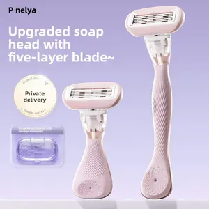 Women's Manual Body Care Shaver with Aloe Vera - Underarm, Leg & Private Area Hair Removal Tool