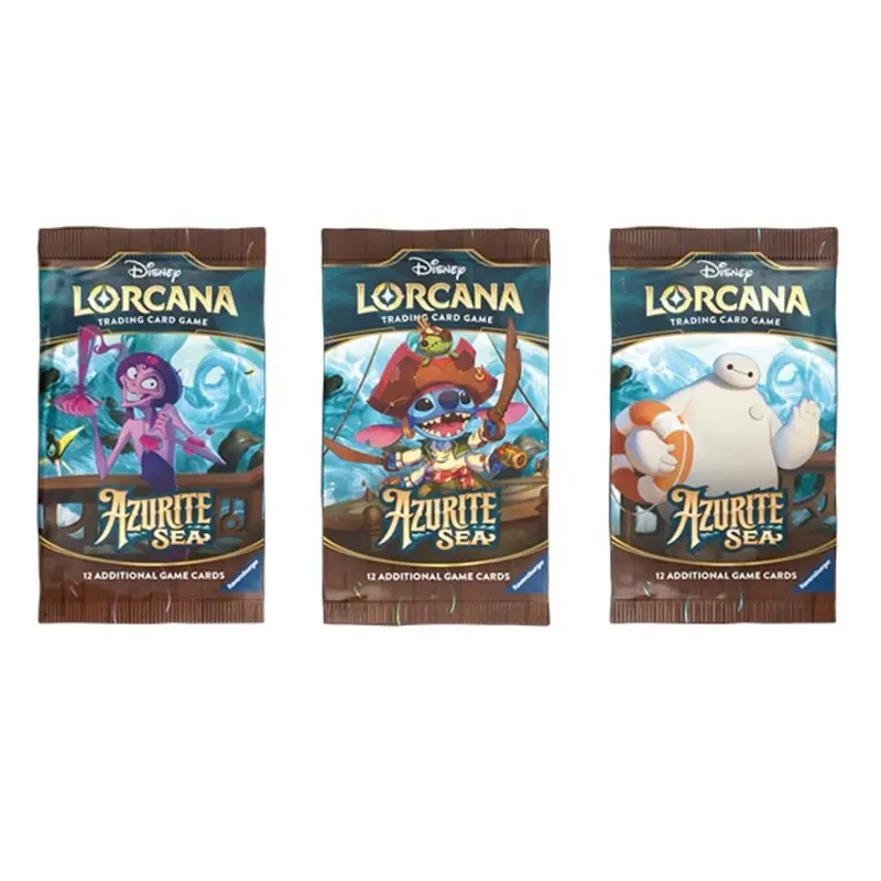 Disney Lorcana Azurite Seas Booster Pack
