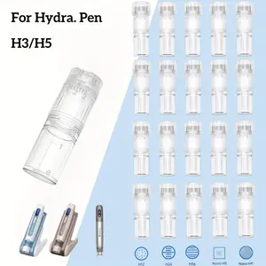 Beauty Makeup      20pcs Dr.pen Hydra Pen H3/H5 Original Cartridge - 12 24 36 Pins Nano-HR/HS, Micro-Needling 0.25mm.Adjustable Liquid Output. Cosmetic