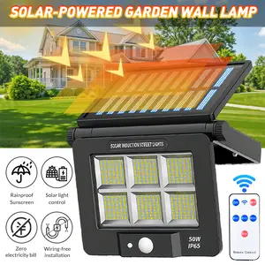 Solar Outside Lights, Motion Sensor Outdoor Flood Lights Dusk to Dawn IP65 Waterproof, Security Light for Garden Barn Porch
