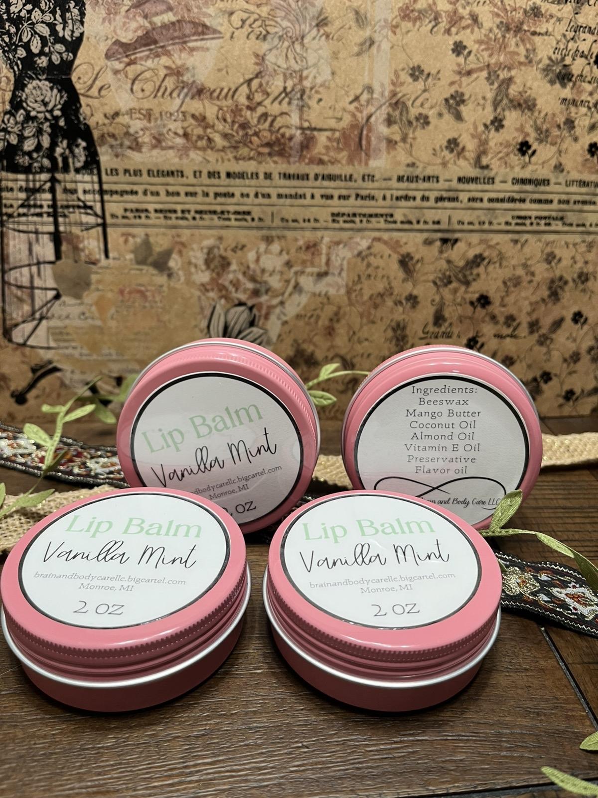 Shea Butter Lip Balm with Beeswax Moisturizer for Body Care Comfort