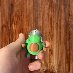 3d printed Avocado knight