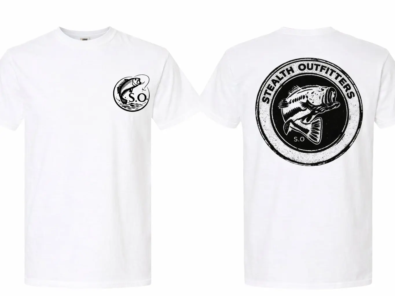 Stealth Outfitters Fishing Circle Logo