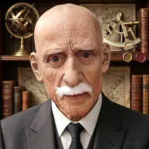 Bald Geezer Mask, Old Man Mask, Funny Man Face Cover, Realistic Mask, Halloween Party Supplies, Masquerade Props, Roleplay Ornament