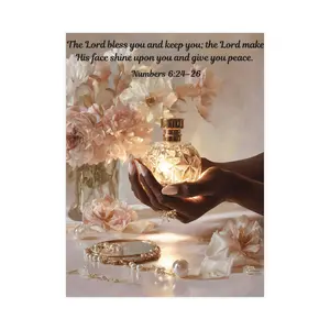 Inspirational Wall Art Poster, Spiritual Home Decor, Religious Artwork, Christian Gift, Bible Verse Poster Matte Photo