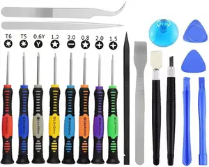 Set 20 count Cellphone Repair Tool Small  Kit with Phillips Flathead Pentalobe Torx Opening  for   iPad