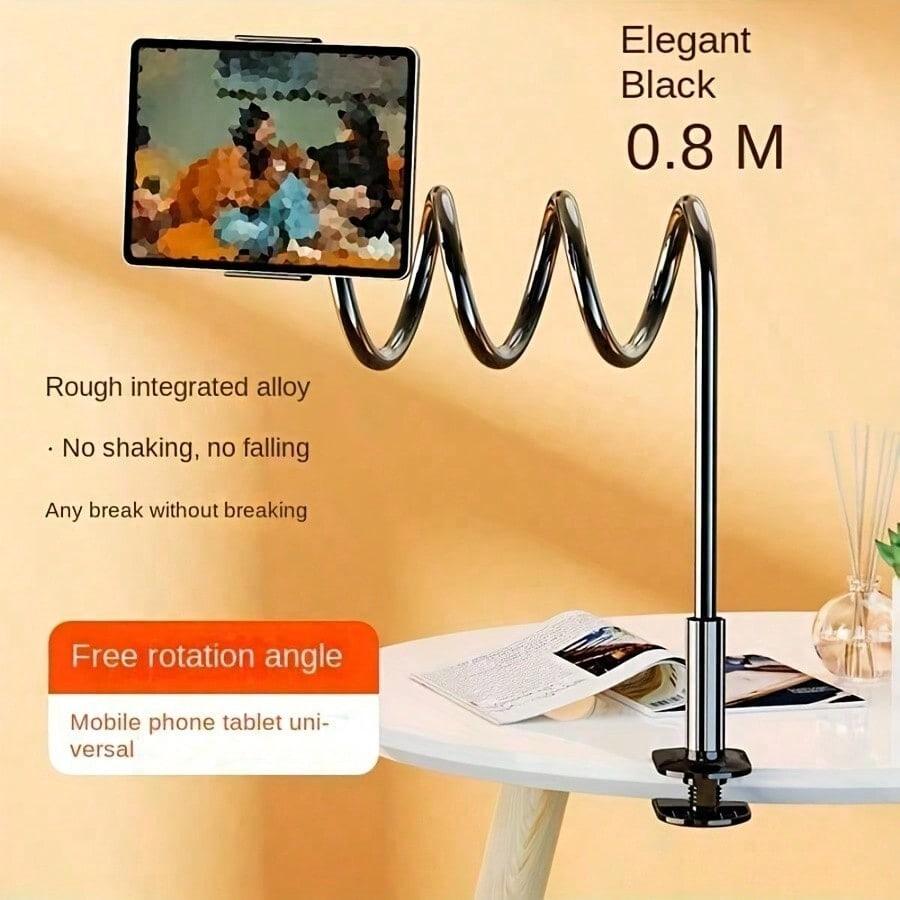 Adjustable Universal Phone Holder Lazy Tablet Holder Stand Gooseneck Clip Mount For Bed And Desktop For Live Streaming TV Watching And Hands-Free Viewing Secure Convenient Phone Mounting Solution Compatible With IPhone Android Phone For Birthday Gift Val