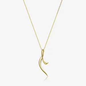 Flowy Wishbone Necklace Flowy Wishbone Necklace