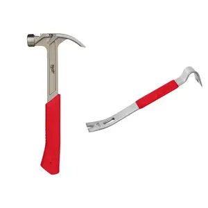 16 oz. Smooth Face Finish Hammer with 15 in. Pry Bar