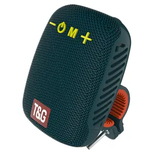 TG392 cycling Bluetooth speaker, TWS couplet fabric card insertion speaker, portable IPx5 waterproof Bluetooth speaker