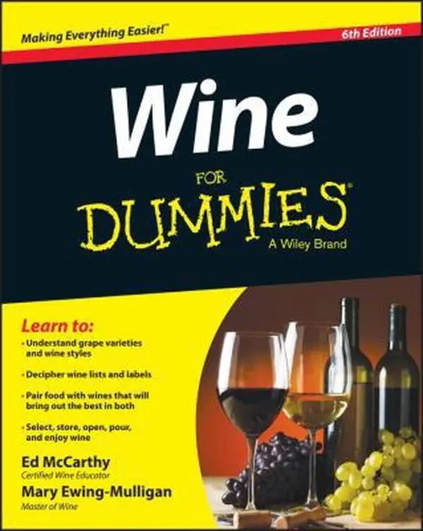 USED-Wine for Dummies by McCarthy, Ed (Paperback)