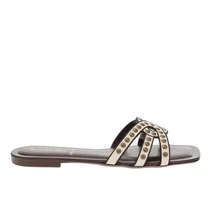 Seychelles Womens Treasure Slide Casual Sandals Casual - Off White