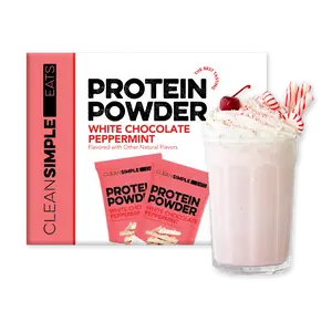 Protein Powder: White Chocolate Peppermint (10 Single Serving Stick Packs)